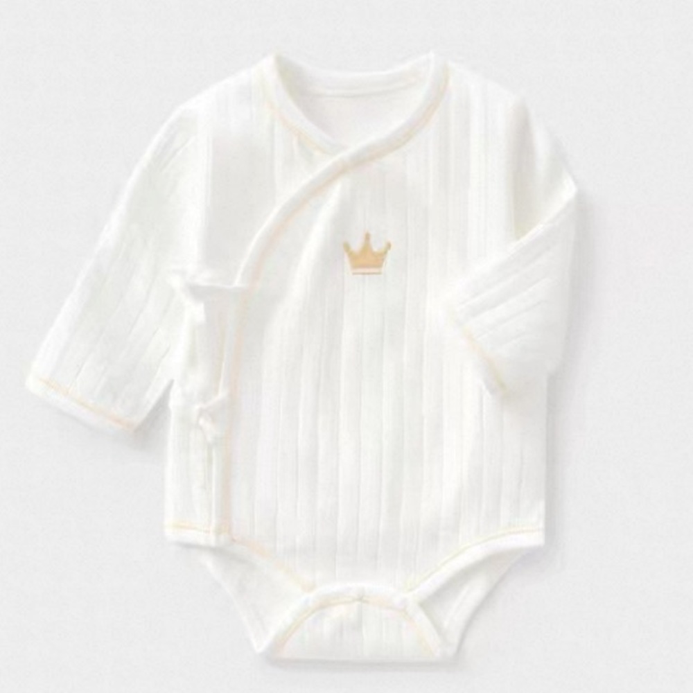 Baby Cotton Crown Onesie Bodysuit